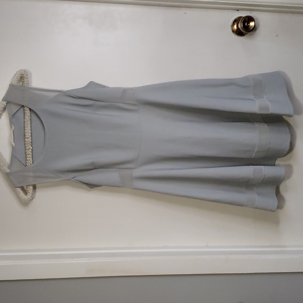 Gray Sleeveless Dress